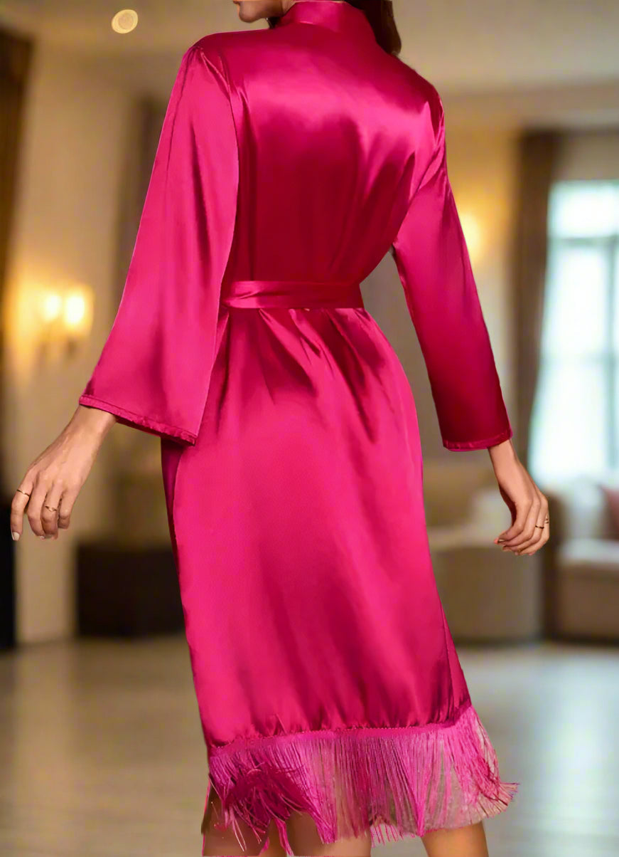 Luxury Fringe Robe